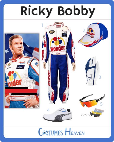 ricky bobby outfit